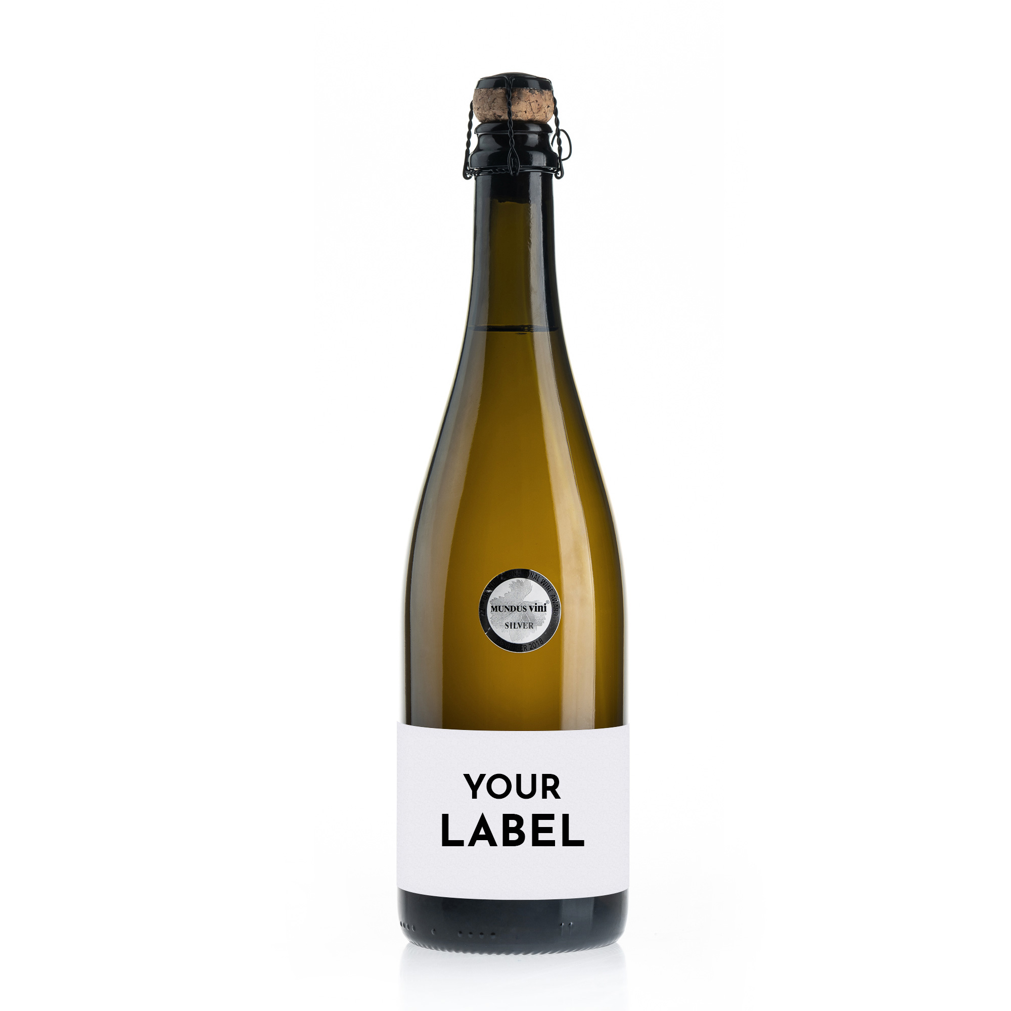 Taudtmann Riesling Sekt brut nature traditional bottle fermentation with own label Taudtmann Riesling Sekt brut nature traditional bottle fermentation with own label