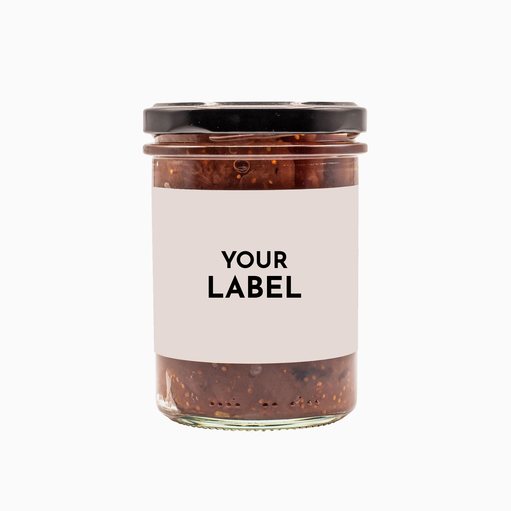 Red onion fig jam with own label Red onion fig jam with own label