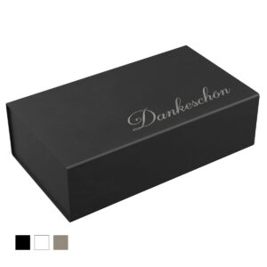 Thank you gift box black