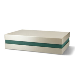 Premium Gift Box Gift Wrapping gold green