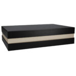 Premium Gift Box Gift Wrapping black gold