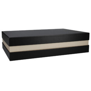 Premium Gift Box Gift Wrapping black gold