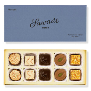 Sawade Pralinenschachtel Nougat