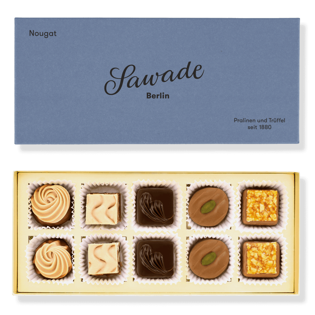 Sawade Sawade Box of Praline Box Nougat Sawade Sawade Box of Praline Box Nougat