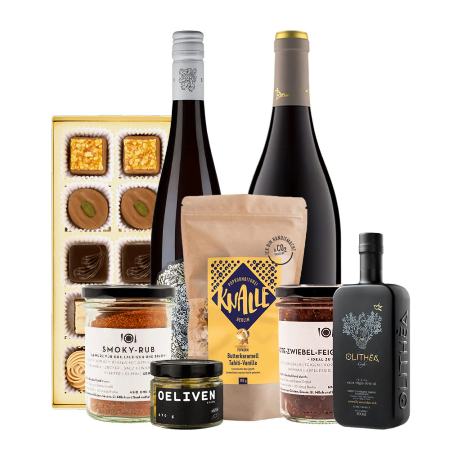 geschenkbox-l2 My individual gift set L with 2 wines - Image 1
