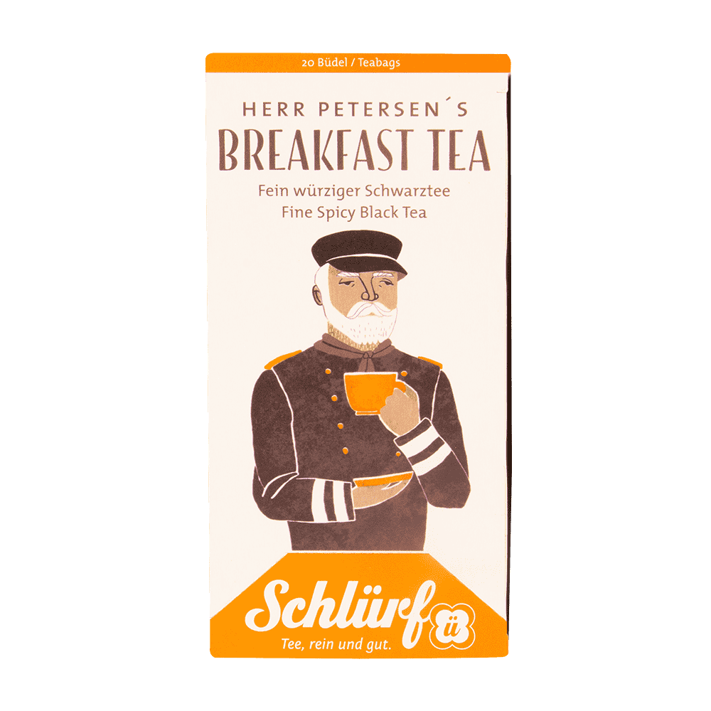 schlürf Büdel Breakfast Tea