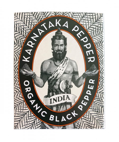 Karnataka Schwarzer Malabar Pfeffer Bio 50g Karnataka Schwarzer Malabar Pfeffer Bio 50g