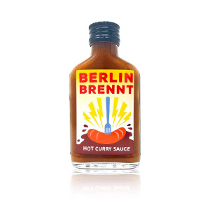 Berlin Brennt Hot Curry Sauce 100 ml